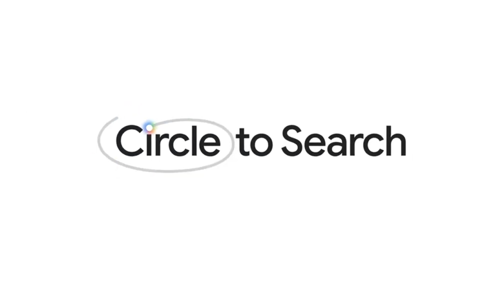 Google circle to search