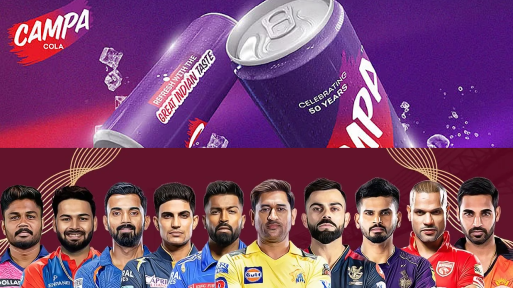 Campa Cola Sponsoring IPL